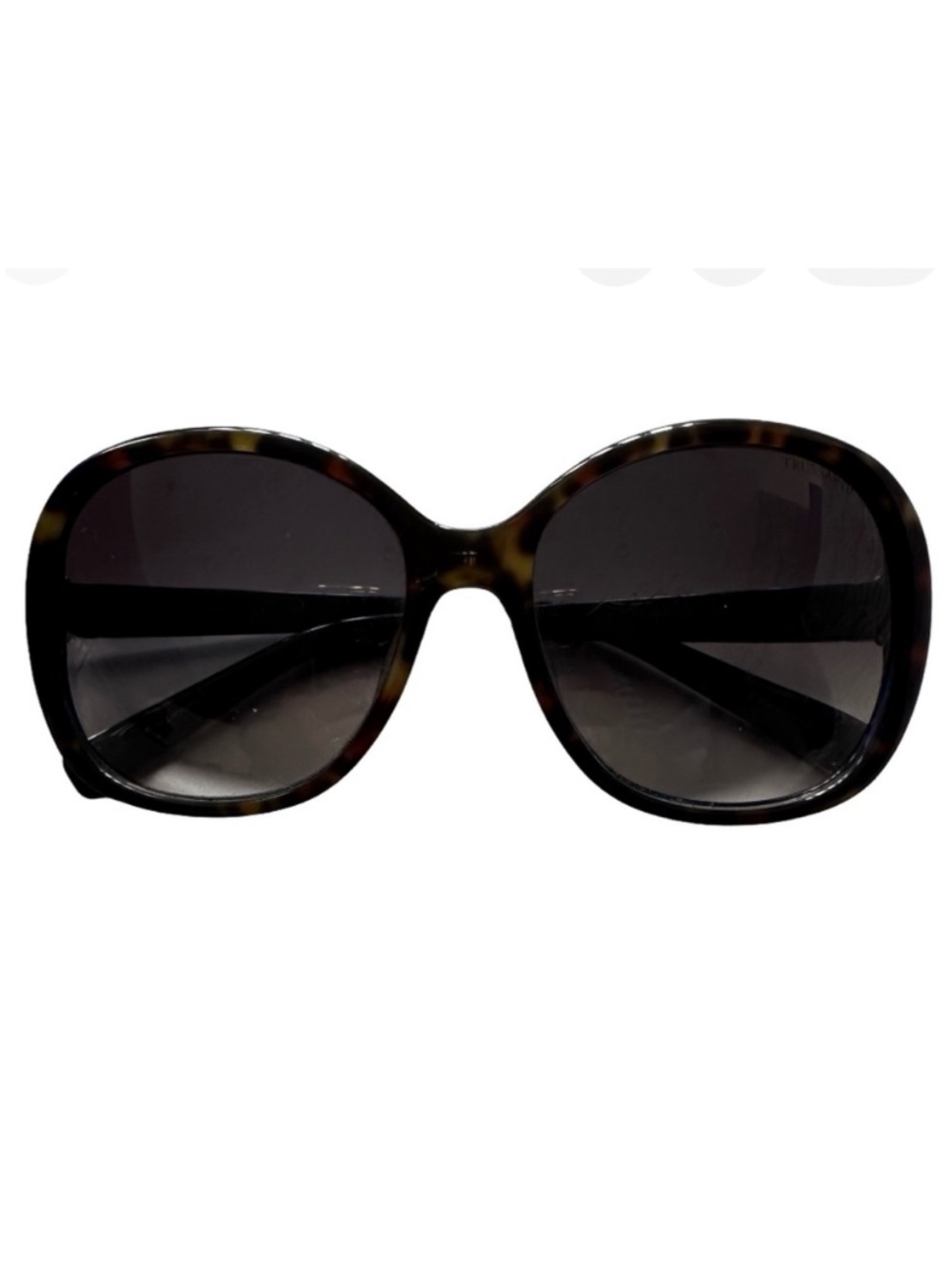 Trussardi Vintage Frames Women TR12849 BL Havana Tortoise Size 56 16 135 Italy